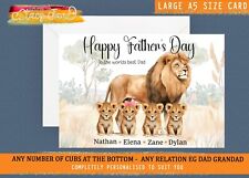 Personalised fathers day for sale  SUDBURY
