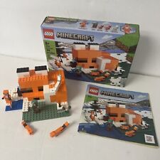 Lego minecraft fox for sale  Melbourne