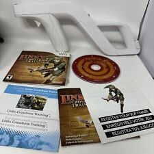 Usado, Link's Crossbow Training na caixa com manual e Nintendo Wii arma leve Zapper 2007 comprar usado  Enviando para Brazil