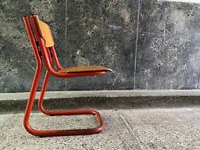 Cadeira Vintage Era Espacial Meio Século Tubular Cantilever Estilo Trabalho Escolar Design comprar usado  Enviando para Brazil