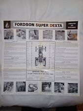 Fordson super dexta for sale  WOODBRIDGE