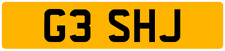 Private plate personalised for sale  FOLKESTONE