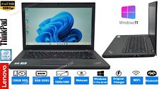Fast Windows 11 Laptop Lenovo ThinkPad 14" Laptop Intel i5 2.40GHz 8GB 128GB Ssd comprar usado  Enviando para Brazil