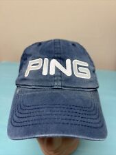 Boné de beisebol Ping azul golfe G5 com alça ajustável marca Ping comprar usado  Enviando para Brazil