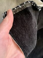 Black velvet velour for sale  DOWNHAM MARKET