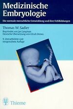 Medizinische embryologie norma gebraucht kaufen  Berlin