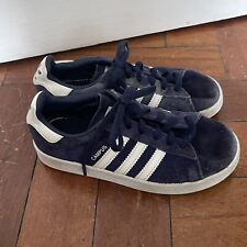 Adidas blue suede for sale  LONDON