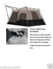 Coleman Instant Tent 8 Personas Usada Tienda Piezas De 20mm Clip # 5010000846 segunda mano  Embacar hacia Argentina