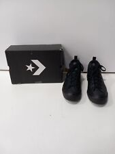 Zapatos altos Converse de cuero negro para hombre talla 10 segunda mano  Embacar hacia Argentina