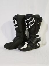 Botas de motocross Fox Racing COMP-R preto e branco masculino tamanho 10 excelente estado., usado comprar usado  Enviando para Brazil