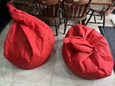 Red bean bags for sale  BEDFORD