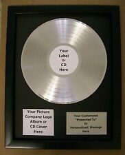 Personalized platinum album for sale  Wichita Falls