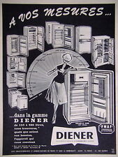 Publicité 1960 diener d'occasion  Compiègne
