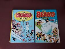 2 Beano books 1972 & 1979 - In very good condition unclipped 1972 name 1st page  for sale  POTTERS BAR