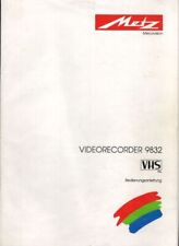 Metz videorecorder 9832 gebraucht kaufen  Plüderhausen