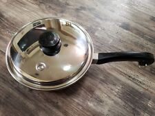 Saladmaster T304S 9" Dia. Saucepan sauce Pan W/ Lid USA Saute for sale  Shipping to South Africa