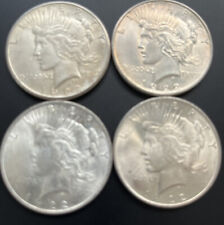Lot Of 4. 1922  Silver Dollars. Peace Dollars. for sale  Gaithersburg