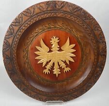 wall carved hand plate wooden for sale  Ferndale