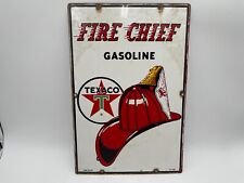 fire chief gasoline sign for sale  Missouri City