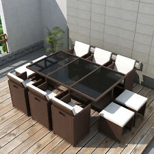 Garden rattan dinning for sale  SOUTHALL