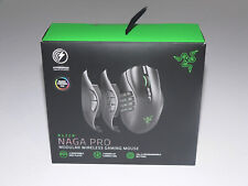 Mouse para jogos Razer Naga Pro preto Chroma RGB modular sem fio (RZ01-03420100-R3) comprar usado  Enviando para Brazil