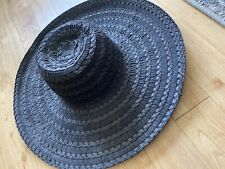 Black summer hat for sale  NOTTINGHAM