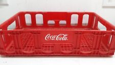 Usado, HUSKY COCA COLA 18.5 x 12.5 X 4.5 Estuche Caja Plástico ROJO Portador 24 latas (LOTE #2) segunda mano  Embacar hacia Mexico