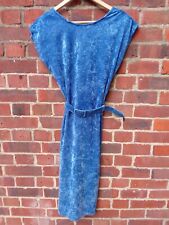 Vintage velour blue for sale  FAREHAM