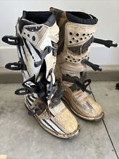 Usado, Botas Fly Racing Maverick Blancas MX Talla 10 segunda mano  Embacar hacia Argentina