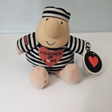 Ziggy Prisoner Of Love Valentine’s American Greetings 1993 Vintage Plush Jail  for sale  Shipping to South Africa