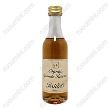 CO-BR-002- Mignonnette BRILLET cognac GRAND RESERVE , miniatures BOTTLES segunda mano  Embacar hacia Argentina