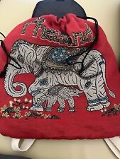 Canvas backpack elephant for sale  Palm Desert
