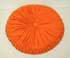 Vintage orange cushion for sale  HUDDERSFIELD