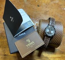 Yema Speedgraf cronógrafo automático reverso Panda Seiko NE86 relógio com caixa e papéis comprar usado  Enviando para Brazil