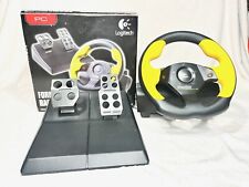 Used, Logitech Formula GP Racing Wheel and Pedals With Box Gaming Steering Wheel Drive for sale  Shipping to South Africa