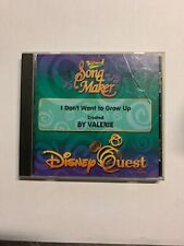 Disney Quest - Rádio Disney Song Maker ~ CD de música ~ Eu não quero crescer Raro comprar usado  Enviando para Brazil