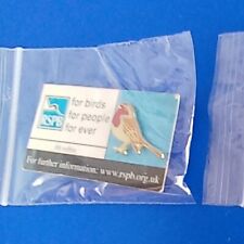 rspb pin badges robin for sale  IPSWICH