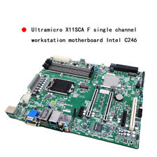 Placa-mãe DDR4 estação de trabalho canal único Supermicro X11SCA-F LGA1151 comprar usado  Enviando para Brazil