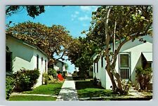 Postal vintage Ft Lauderdale FL-Florida, Coccoloba Cottages, publicidad, segunda mano  Embacar hacia Argentina