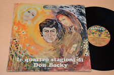 DON BACKY LP 4 STAGIONI+TAVOLE 1°ST ORIG EX ! LAMINATED GATEFOLD COVER+TAVOLE !! usato  Padova