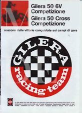 Depliant brochure gilera usato  Venegono Superiore