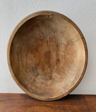 Antiguo cuenco de madera ovalado primitivo cocina antigua segunda mano  Embacar hacia Argentina