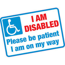 Disabled please patient for sale  Shipping to Ireland