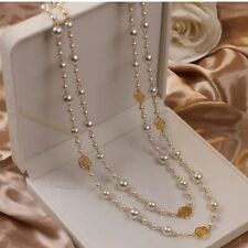 Long pearl necklace for sale  GATESHEAD