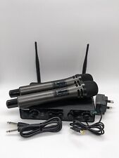 Tonor TW350 wireless microphone system UHF handheld dynamic karaoke dual mic for sale  Shipping to South Africa