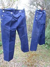 Pantalons bleus travail d'occasion  Lessay