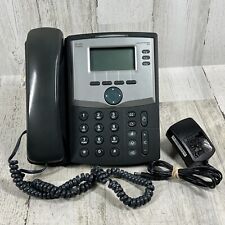 Teléfono IP Cisco SPA303 3 líneas con pantalla negra con fuente de alimentación y soporte - probado segunda mano  Embacar hacia Argentina