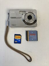 Cámara digital Kodak EasyShare M753 plateada 7,0 MP 3x con tarjeta SD de 2 GB y batería segunda mano  Embacar hacia Argentina