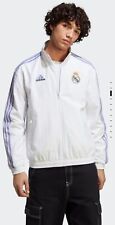 Usado, REAL MADRID Pre-Partido CAMPERA HIMNO REVERSIBLE Adidas Oficial HT6458 BLANCA segunda mano  Argentina 