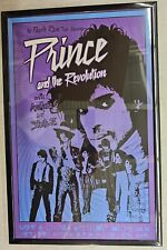 Póster del concierto de Prince and the Revolution, 1984 de Detroit - enmarcado segunda mano  Embacar hacia Argentina